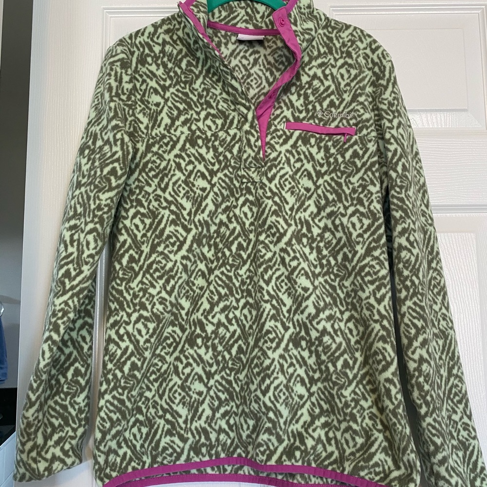 Columbia snap t style pullover